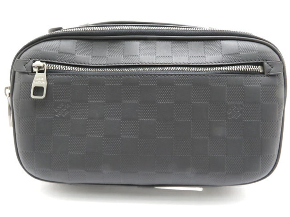 LOUIS VUITTON Ambrelle Body Bag Shoulder Damier Infini Onyx Black